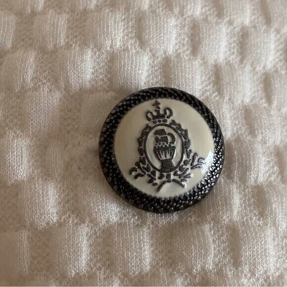 Joesph Ribkoff Blazer Jacket Woman 14 Textured Double Breasted Preppy 191473 - Picture 9 of 16